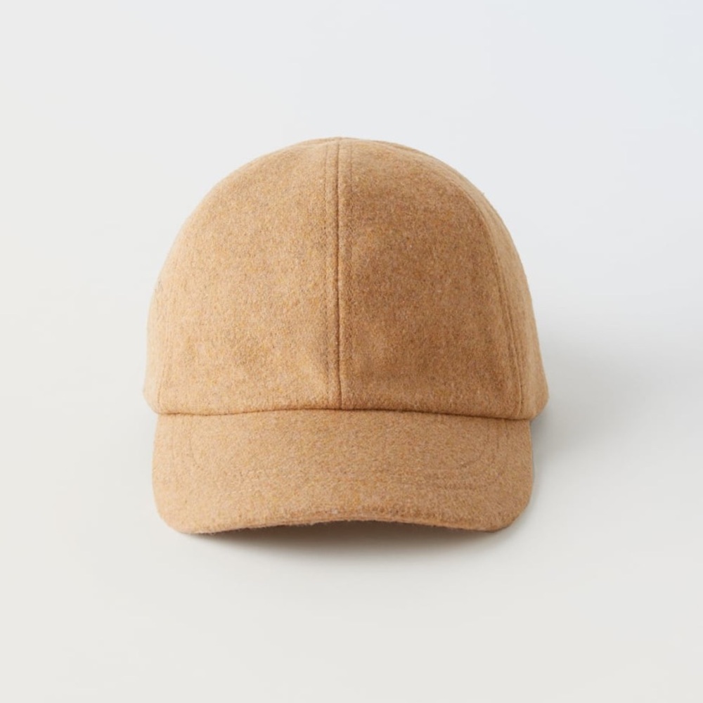 Zara Wool Blend Flannel Cap